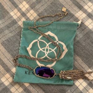 Kendra Scott  Iridescent Gold Necklace